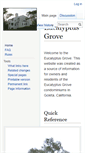 Mobile Screenshot of eucalyptusgrove.org